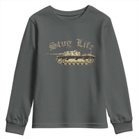 Funny WW2 Tank History Stug Life Youth Sweatshirt
