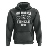 Funny Not An Uncle I'm A Funcle Hoodie Vintage Ribbon Star - Wonder Print Shop
