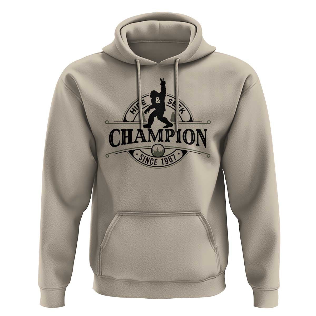 Bigfoot Lover Hoodie Hide And Seek Champion Vintage Sasquatch