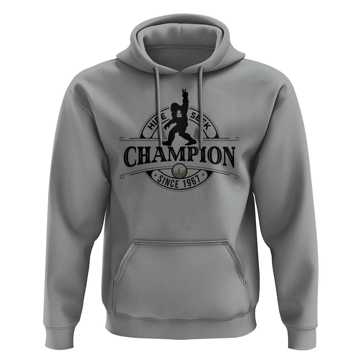 Bigfoot Lover Hoodie Hide And Seek Champion Vintage Sasquatch