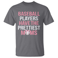 Funny Baseball T Shirt Baseball Players Have The Prettiest Moms Vintage Ribbon Ball - Wonder Print Shop