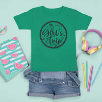 Girls Trip T Shirt For Kid Beach Party Drinks With Friends And Memories - Wonder Print Shop