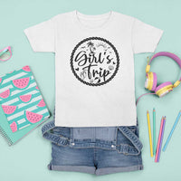 Girls Trip T Shirt For Kid Beach Party Drinks With Friends And Memories - Wonder Print Shop