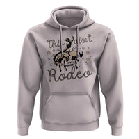 Retro Western Cowboy Hoodie This Ain't My First Rodeo Country Rope - Wonder Print Shop