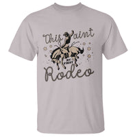Retro Western Cowboy T Shirt This Ain't My First Rodeo Country Rope - Wonder Print Shop