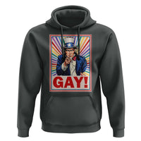 Funny LGBT Hoodie Gay Uncle Sam Ally Pride Month - Wonder Print Shop