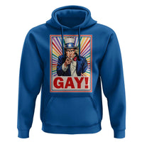 Funny LGBT Hoodie Gay Uncle Sam Ally Pride Month - Wonder Print Shop