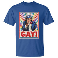 Funny LGBT T Shirt Gay Uncle Sam Ally Pride Month - Wonder Print Shop