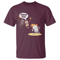 Funny Camping T Shirt Group Hug S'more Roasting Outdoor - Wonder Print Shop