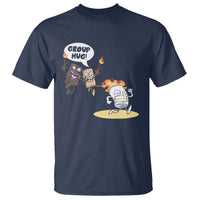 Funny Camping T Shirt Group Hug S'more Roasting Outdoor - Wonder Print Shop
