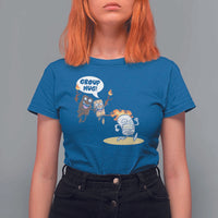 Funny Camping T Shirt For Women Group Hug S'more Roasting Outdoor - Wonder Print Shop