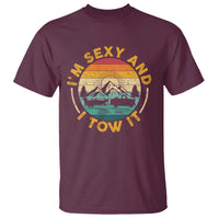 Camper T Shirt I'm Sexy and I Tow It Trailer RV Camping - Wonder Print Shop