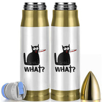 Funny Black Cat Bullet Tumbler What Kitten Murderous - Wonder Print Shop