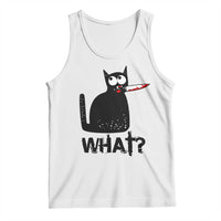Funny Black Cat Tank Top What Kitten Murderous - Wonder Print Shop