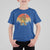 Funny Bigfoot T Shirt For Kid Carrying Hot Dog 4th Of July - Wonder Print Shop