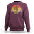 Funny Bigfoot Sweatshirt Carrying Hot Dog 4th Of July - Wonder Print Shop