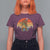 Funny Bigfoot T Shirt For Women Carrying Hot Dog 4th Of July - Wonder Print Shop