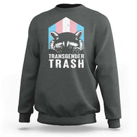 Transgender Trash Raccoon Sweatshirt LGBT Vintage Rainbow Flag Pride Month - Wonder Print Shop