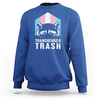 Transgender Trash Raccoon Sweatshirt LGBT Vintage Rainbow Flag Pride Month - Wonder Print Shop