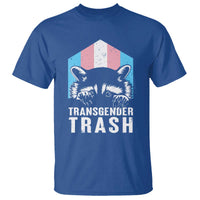 Transgender Trash Raccoon T Shirt LGBT Vintage Rainbow Flag Pride Month - Wonder Print Shop