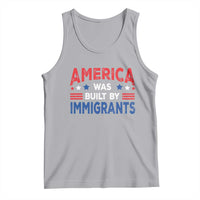 Funny America Was Built By Immigrants Tank Top Stars Stripes - Wonder Print Shop