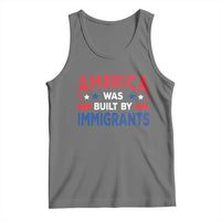 Funny America Was Built By Immigrants Tank Top Stars Stripes - Wonder Print Shop