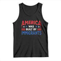 Funny America Was Built By Immigrants Tank Top Stars Stripes - Wonder Print Shop