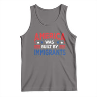 Funny America Was Built By Immigrants Tank Top Stars Stripes - Wonder Print Shop