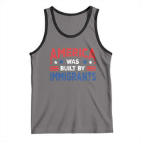 Funny America Was Built By Immigrants Tank Top Stars Stripes - Wonder Print Shop