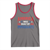 Funny America Was Built By Immigrants Tank Top Stars Stripes - Wonder Print Shop