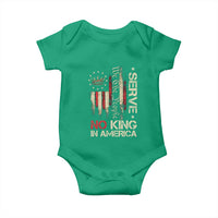 Funny We The People Serve No King In American Baby Onesie Vintage Betsy Ross Flag - Wonder Print Shop