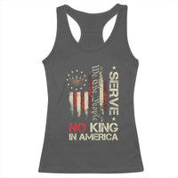 Funny We The People Serve No King In American Racerback Tank Top Vintage Betsy Ross Flag - Wonder Print Shop
