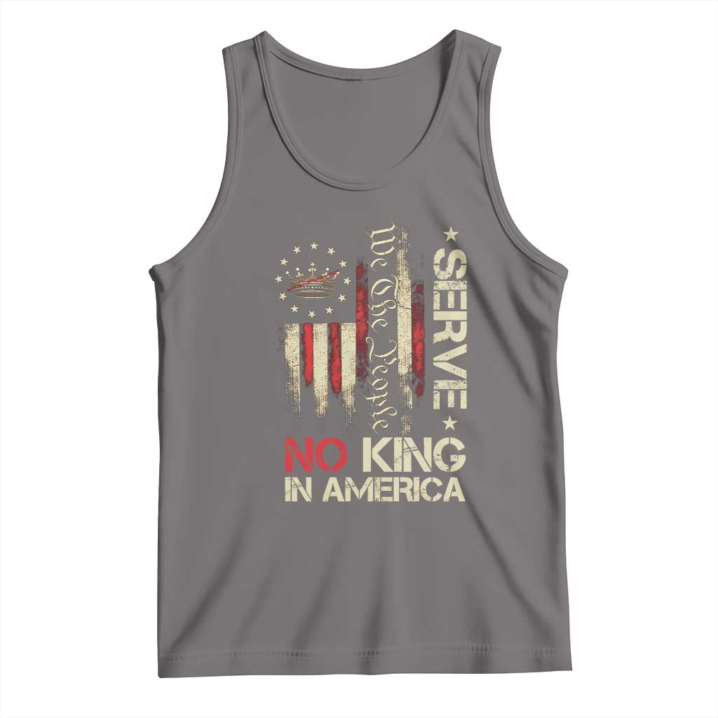 Funny We The People Serve No King In American Tank Top Vintage Betsy Ross Flag - Wonder Print Shop