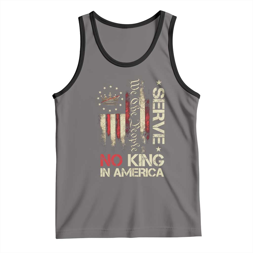 Funny We The People Serve No King In American Tank Top Vintage Betsy Ross Flag - Wonder Print Shop
