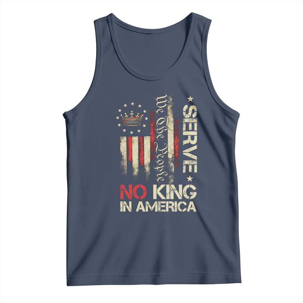 Funny We The People Serve No King In American Tank Top Vintage Betsy Ross Flag - Wonder Print Shop