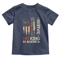 Funny We The People Serve No King In American Toddler T Shirt Vintage Betsy Ross Flag - Wonder Print Shop