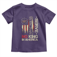 Funny We The People Serve No King In American Toddler T Shirt Vintage Betsy Ross Flag - Wonder Print Shop