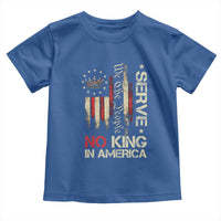 Funny We The People Serve No King In American Toddler T Shirt Vintage Betsy Ross Flag - Wonder Print Shop
