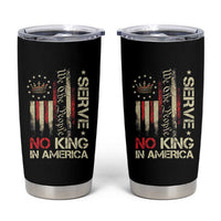 Funny We The People Serve No King In American Tumbler Cup Vintage Betsy Ross Flag - Wonder Print Shop