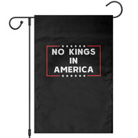 No Kings In America Garden Flag Stars Stripes - Wonder Print Shop