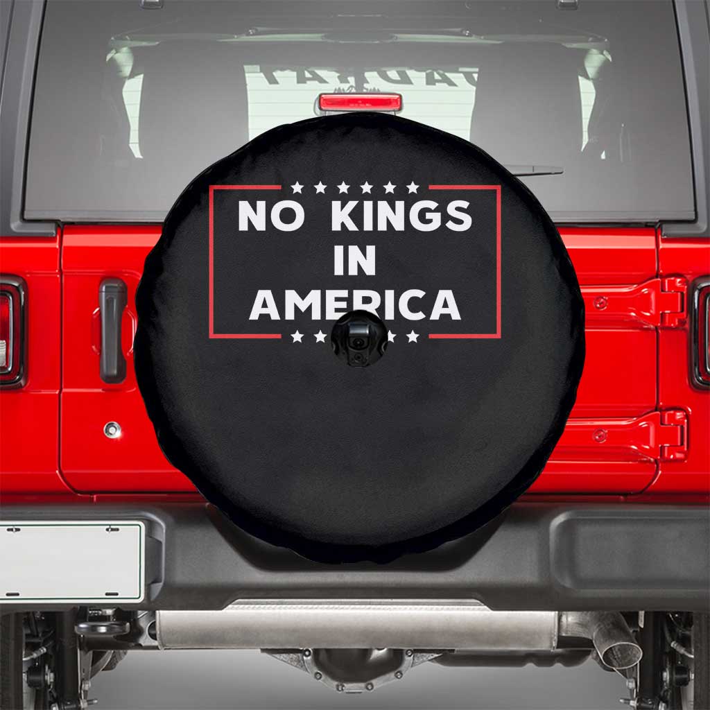 No Kings In America Spare Tire Cover Stars Stripes - Wonder Print Shop