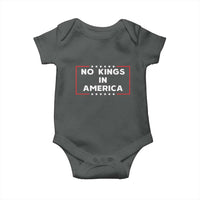 No Kings In America Baby Onesie Stars Stripes - Wonder Print Shop