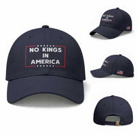 No Kings In America Baseball Cap Stars Stripes