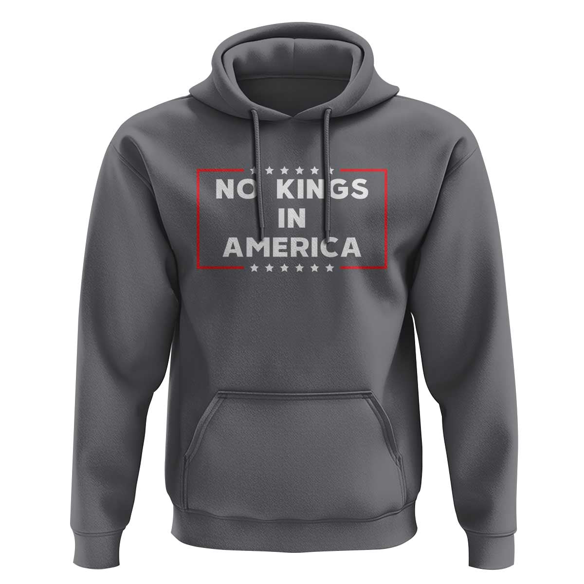 No Kings In America Hoodie Stars Stripes - Wonder Print Shop