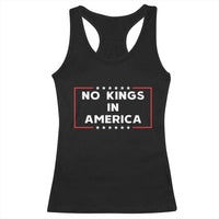 No Kings In America Racerback Tank Top Stars Stripes - Wonder Print Shop