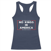 No Kings In America Racerback Tank Top Stars Stripes - Wonder Print Shop