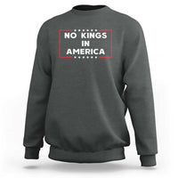 No Kings In America Sweatshirt Stars Stripes - Wonder Print Shop