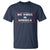 No Kings In America T Shirt Stars Stripes - Wonder Print Shop