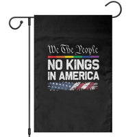 No Kings In America We The People Garden Flag LGBTQ Pride American Flag Political - Wonder Print Shop