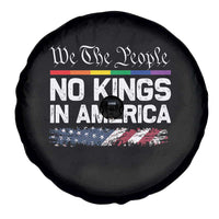 No Kings In America We The People Spare Tire Cover LGBTQ Pride American Flag Political - Wonder Print Shop